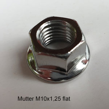 Flatmutter M10x1,25 mm